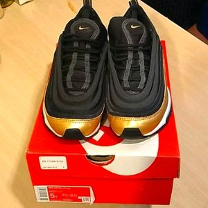 Nike Air Max 97 Black/Metallic Gold